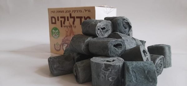 10 חבילות מדליקים לקמין